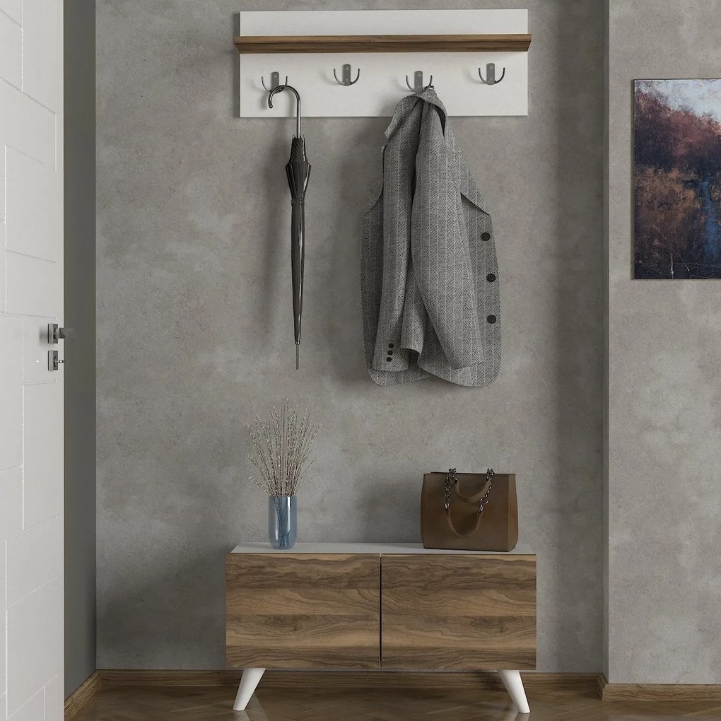 Cuier Lores - White, Walnut