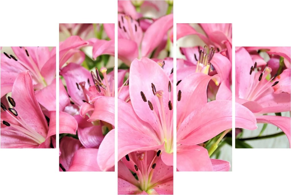 Tablou - Liliac roz (150x105 cm)