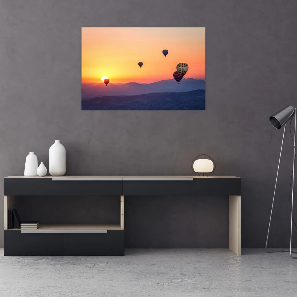 Tablou cu baloane de aer cald (90x60 cm)