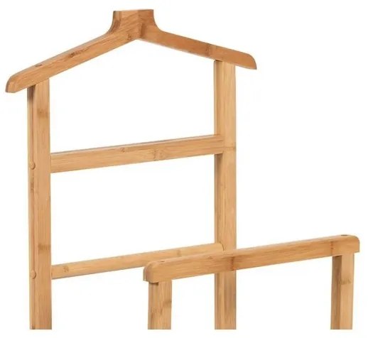 Suport de haine Paul, bambus, 39 x 35 x 103 cm