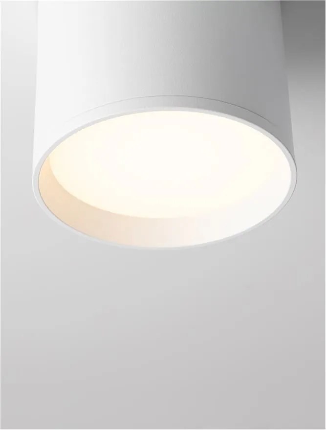 Spot aplicat, Plafoniera LED Ziaza alb, 10cm