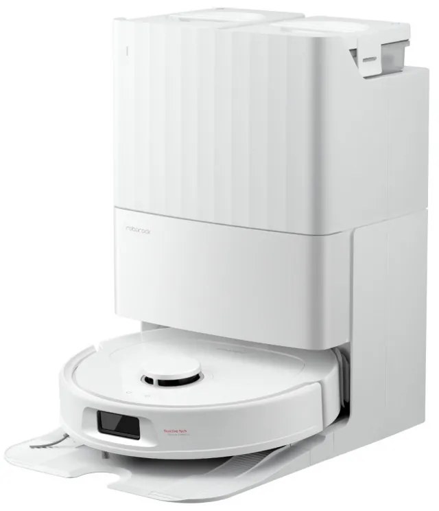 Aspirator robot Roborock QR 598, 8000 Pa, 5200 mAh, 60W, 3D mapping, Statie de incarcare, Autonomie 3 ore, Alb