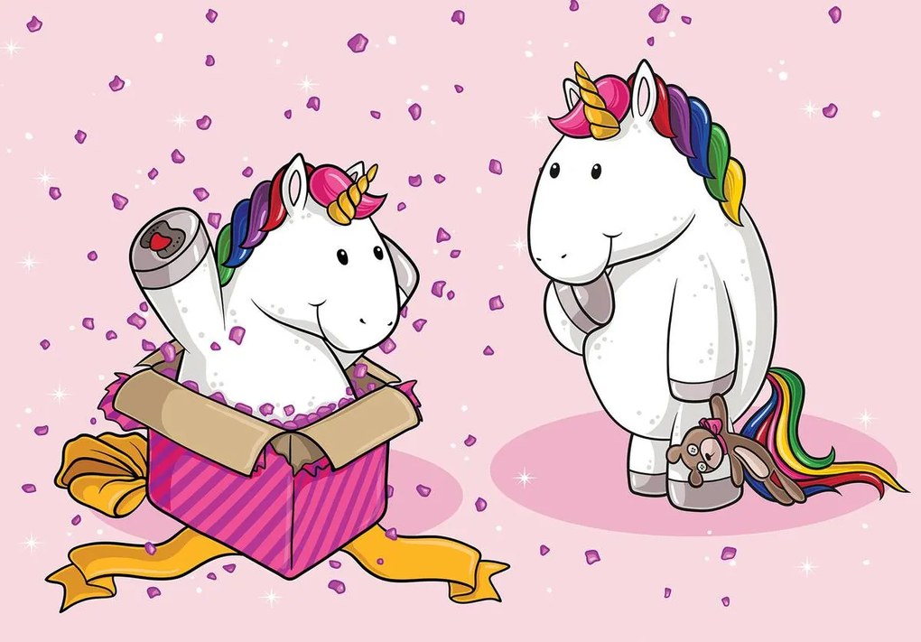 Fototapet - Unicorn (254x184 cm)
