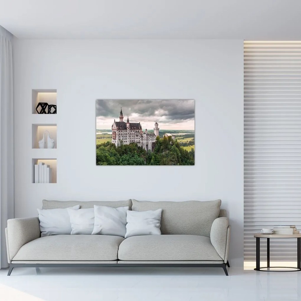 Tablou - Castelul pe stânci (90x60 cm)
