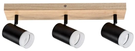 Spot de tavan TORAS 3xGU10/5W/230V stejar Rabalux 73123