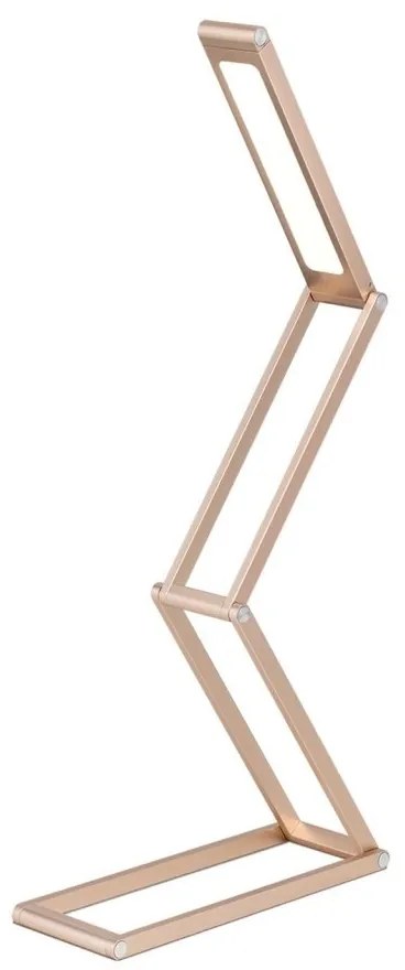 Lampa LED de birou reglabila cu baterie FALTO aurie
