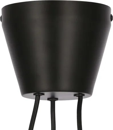 Lustră pe cablu MORE 3xE27/40W/230V negru