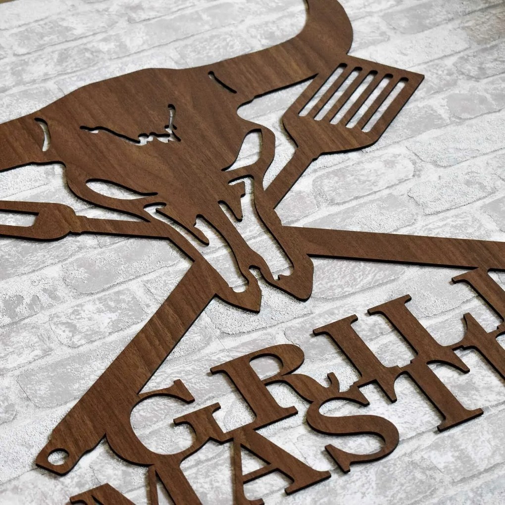 DUBLEZ | Decorațiune pentru peretele din bucătărie - Grill Master