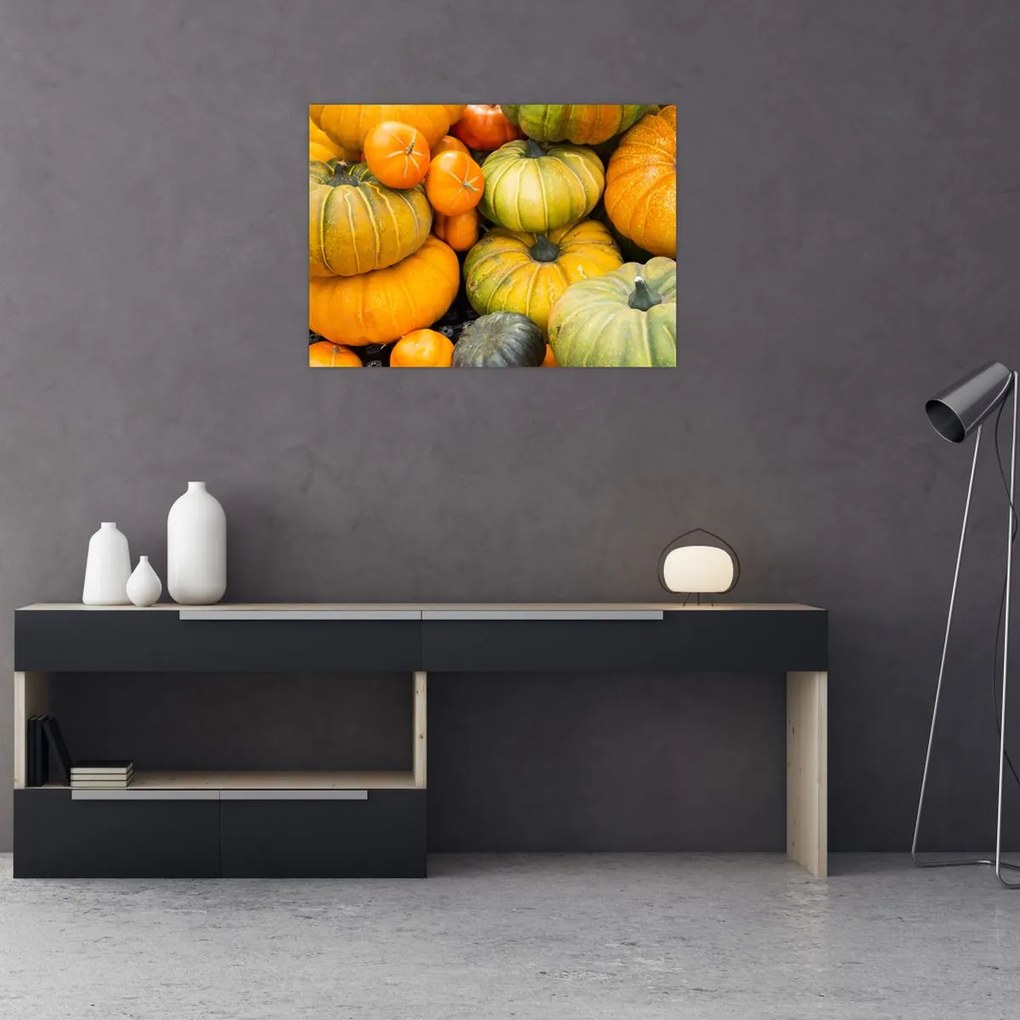 Tablou - Dovleac de toamnă (70x50 cm)