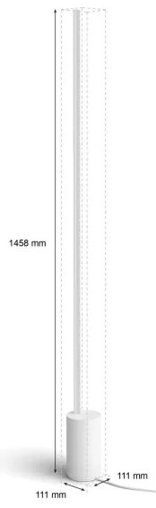 Philips Hue SIGNE lampă LED RGBW reglabilă, 29W, 230V, 2000-6500K
