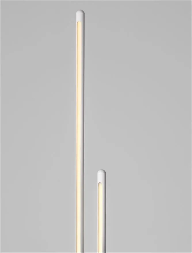 Lampa de podea LED design modern INTEC, alb
