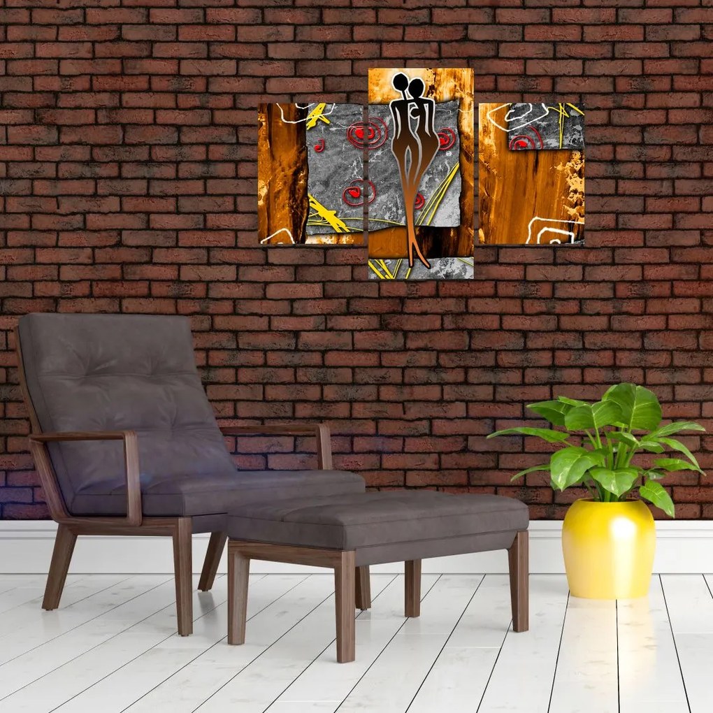 Tablou picturii străveche (90x60 cm)