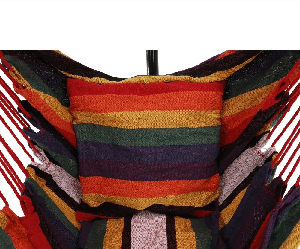 Hamac din pânză agăţat, roşu, NIKOLO NEW