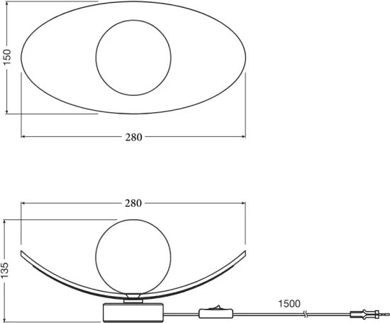 Osram - Lampă de masă DECOR PEARL 1xG9/5W/230V bej