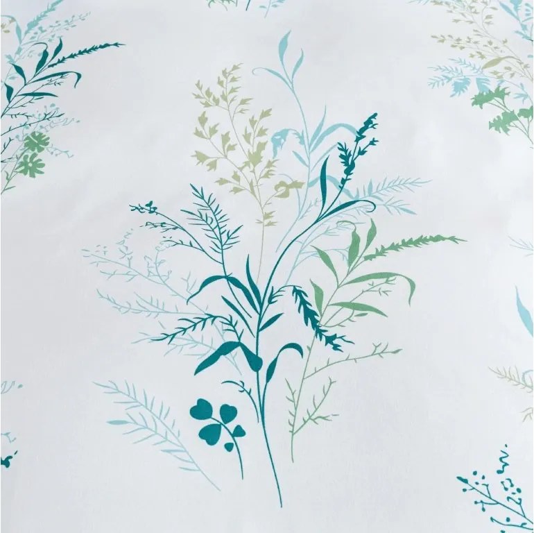 Lenjerie de pat din microfibra VERDELLE alb-verde Dimensiune lenjerie de pat: 70 x 90 cm | 140 x 200 cm