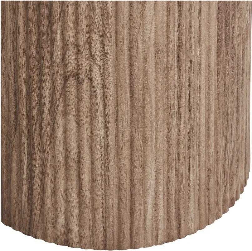 Măsuță auxiliară rotundă cu blat cu aspect de marmură ø 45 cm Athens – House Nordic