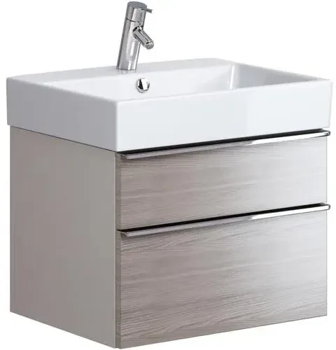 MITSUYO★ページ Dulap baie suspendat pentru lavoar 60 cm stejar Cersanit