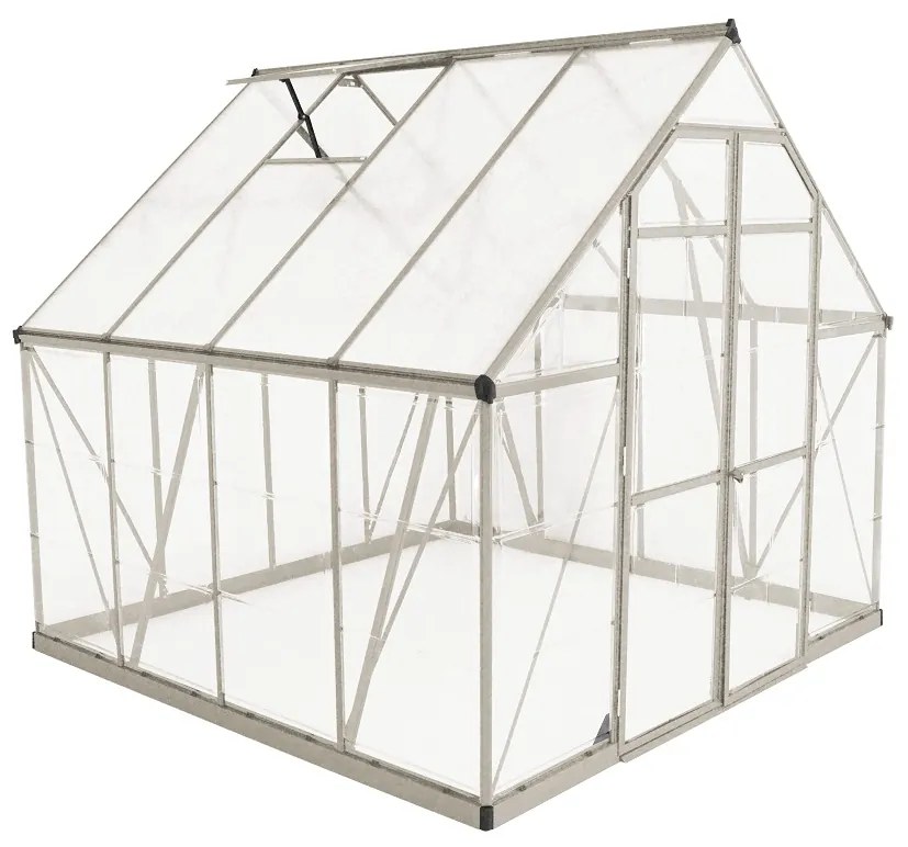 Seră de flori din policarbonat Balance Silver 2,44 x 2,47 m Palram - Canopia