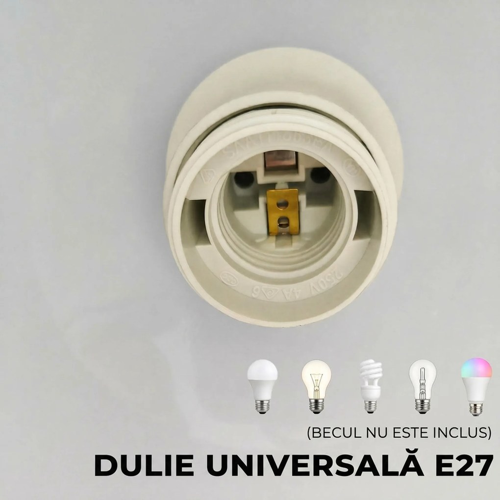 HOMCOM Lampadar modern 40W E27, înălțime reglabilă, abajur orientabil, întrerupător cu pedală, auriu | Aosom Romania
