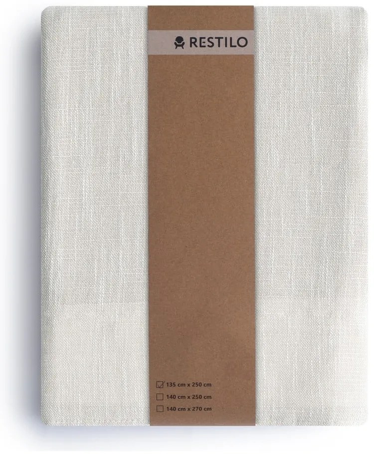 Draperie crem 140x270 cm Valeta – Restilo