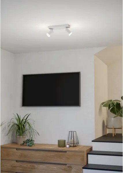 Eglo 901943 - Spot LED RGBW reglabil MELITELLO-Z 2xLED/3,7W/230V alb