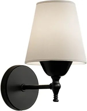 Aplica de perete ASPARAGUS 1xE27/40W/230V negru/crem