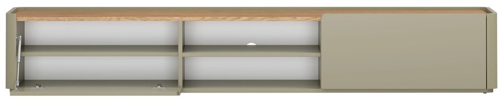 Comodă TV cu sertar Elivo 220 cm - eucalipt / stejar baltic dune