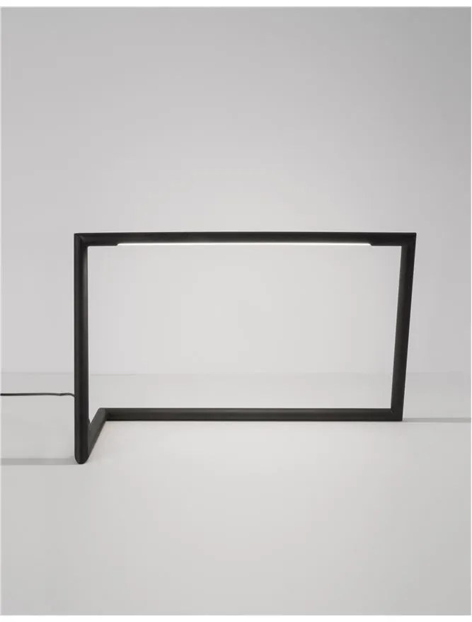 Veioza LED, lampa de masa design modern ENSIO negru NVL-9077010