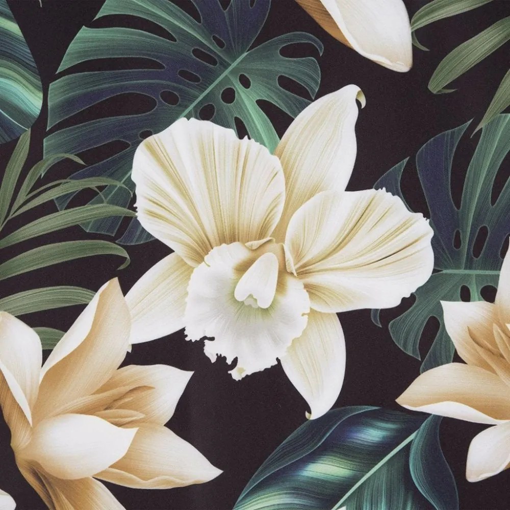 Draperie elegantă, verde, cu suspensie Lungime: 250 cm