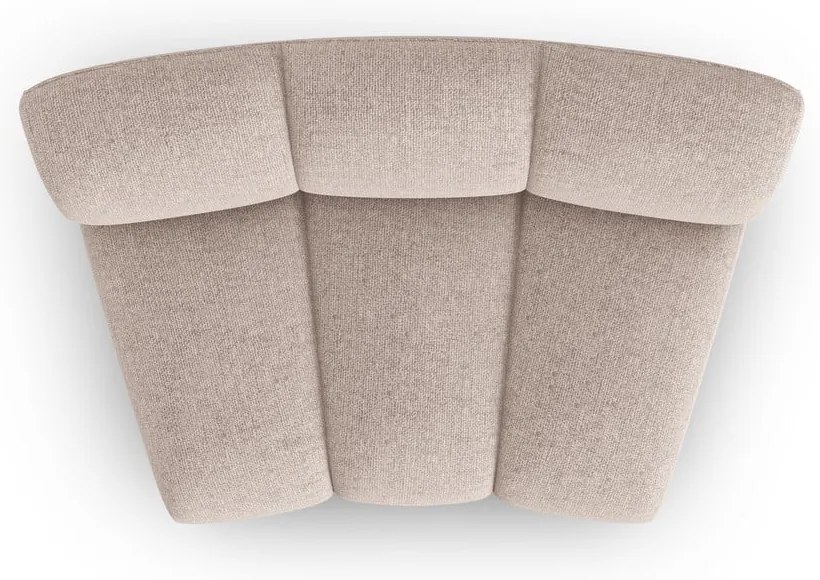 Modul pentru canapea bej (de mijloc) Lupine – Micadoni Home