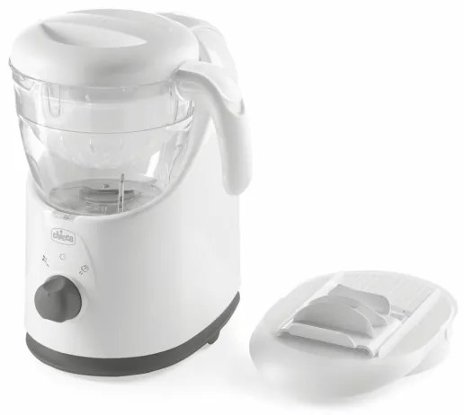 Aparat de gătit cu aburi și blender 4 în 1 Chicco EASY MEAL
