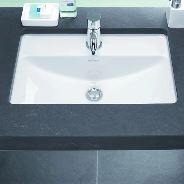 Lavoar incastrabil, Villeroy & Boch, Loop & Friends, 41 cm, alb alpin