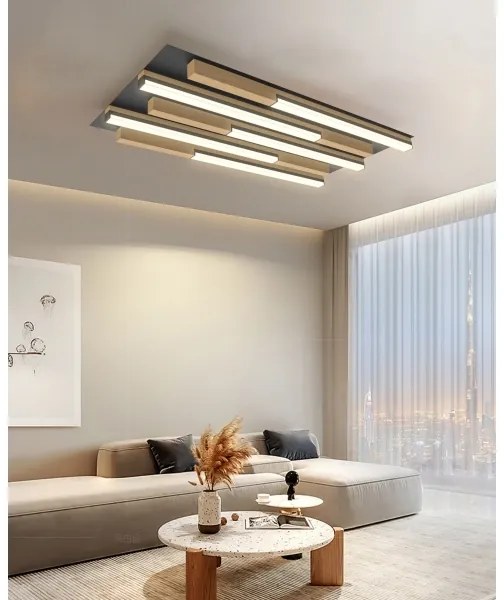 Wofi 9031-506S - LED plafonieră PALERMO dimabilă LED/34W/230V lemn