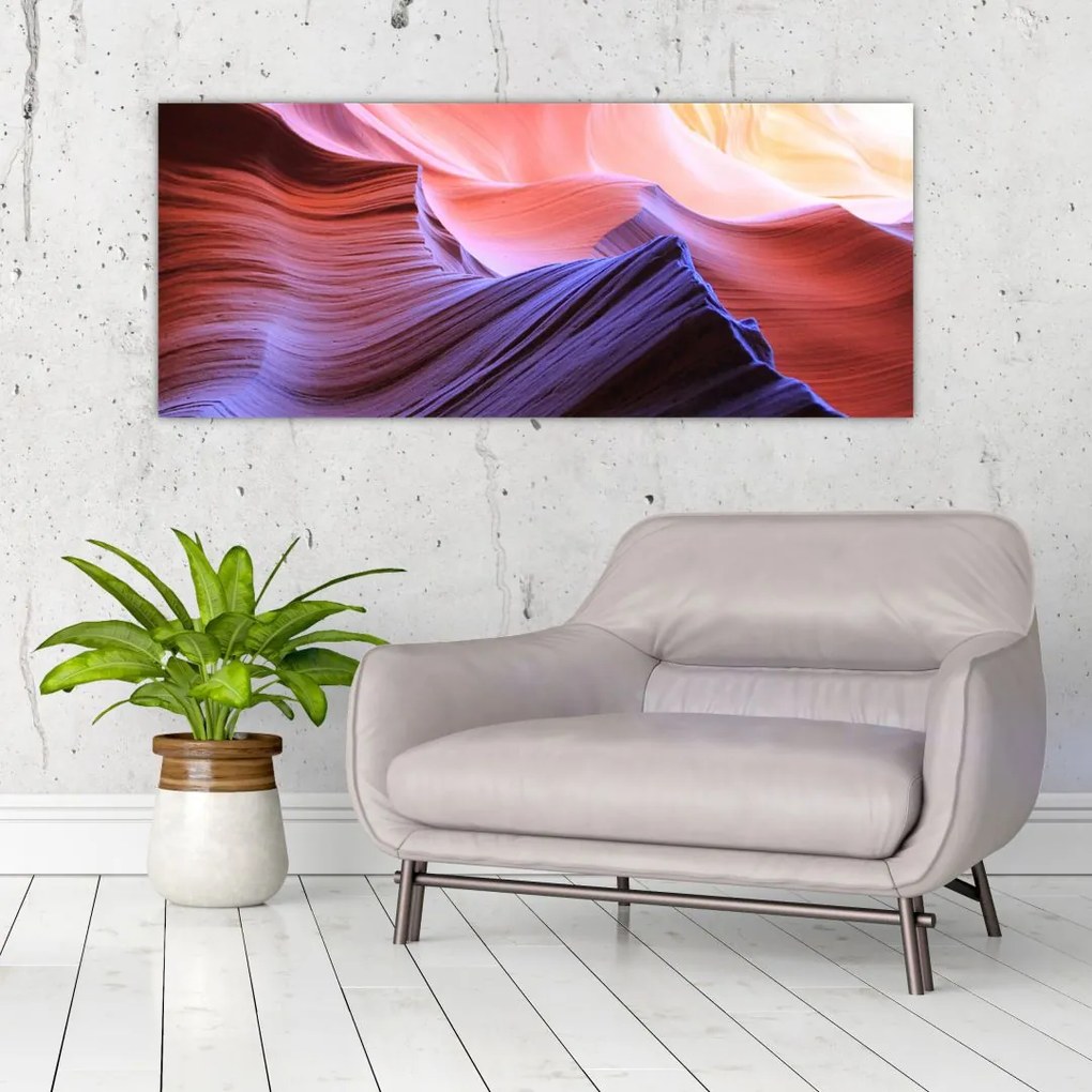 Tablou - nisip colorat (120x50 cm)