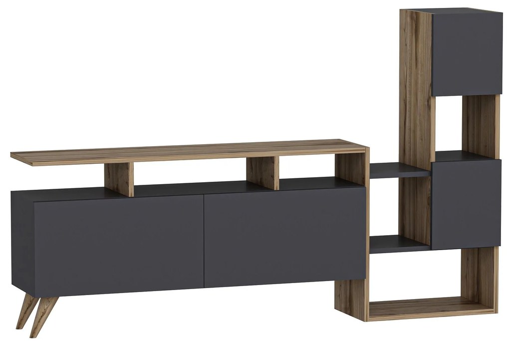 Mobilier living Patovi 2 (Nuc + antracit) . Promo -38%. 1095635