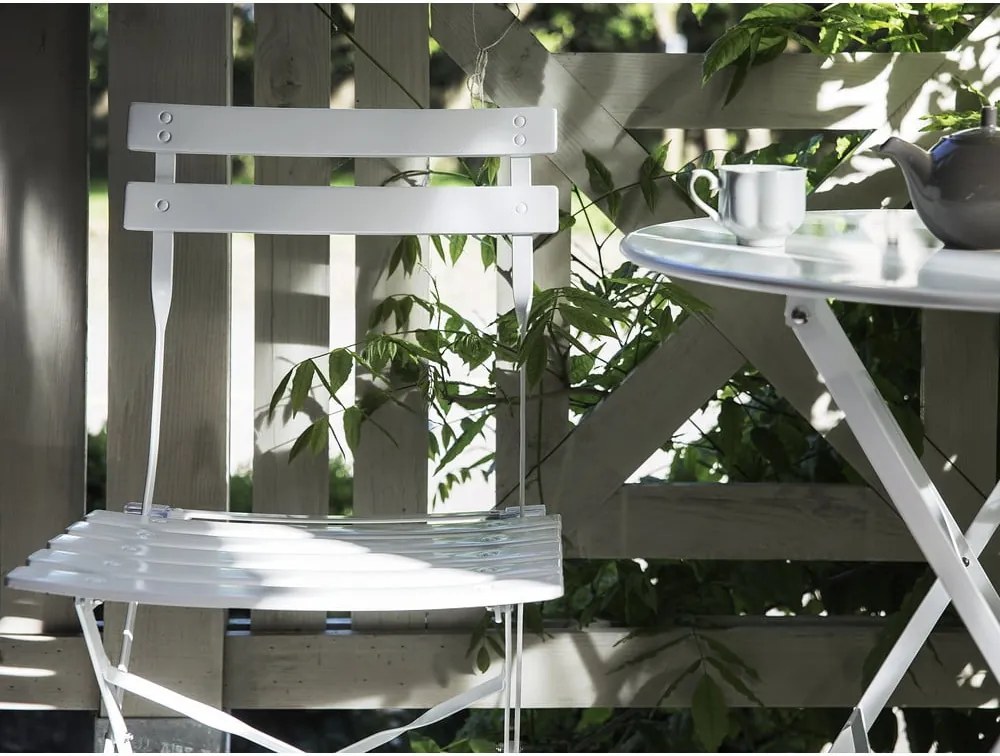 Set mobilier de grădină Bonami Essentials Retro, alb