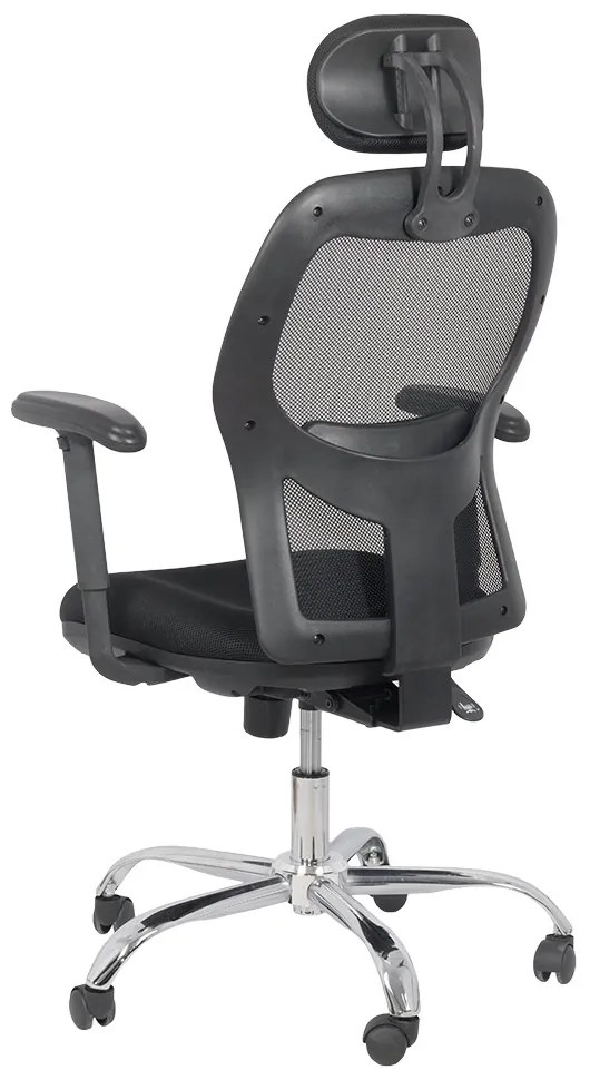 Scaun de birou ergonomic  OFF 989 negru