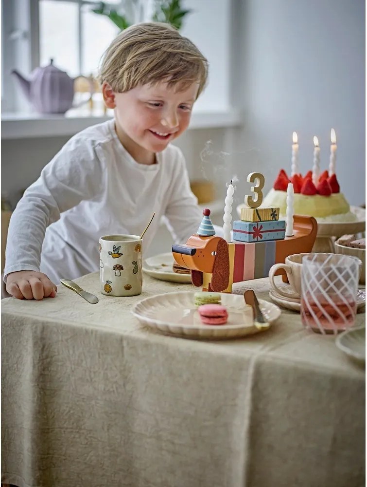 Set de veselă pentru copii 3 buc. din gresie Agnes – Bloomingville Mini