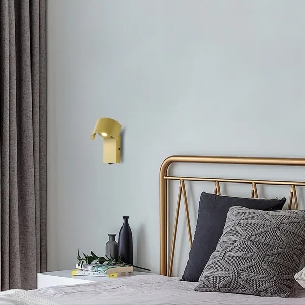 Lampă LED de perete Brilagi VASTO LED/3W/230V galben