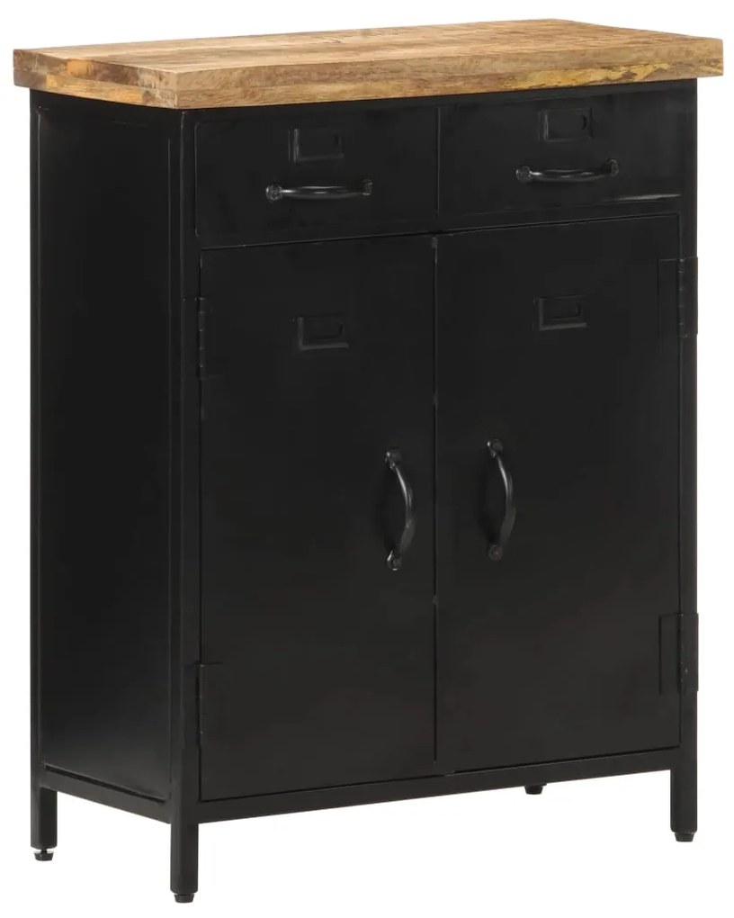 320663 vidaXL Servantă, 60 x 30 x 76 cm, lemn de mango nefinisat