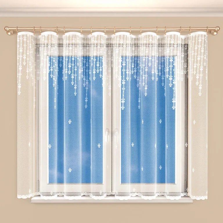 Perdea finisată din jacard RIA 350 x 160 cm