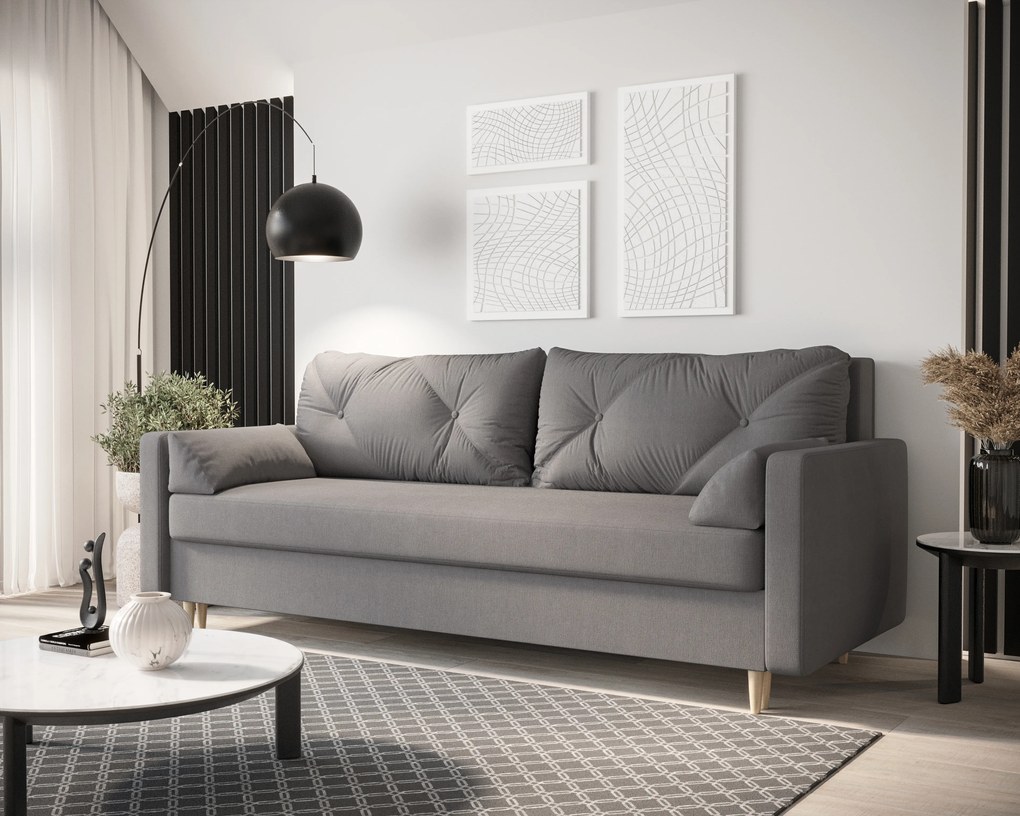 Supermobel Canapea ASTRA, 220x88x85, cosmic 160