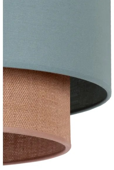 Lustră pe cablu Duolla BOHO 1xE27/15W/230V d. 45 cm verde/maro