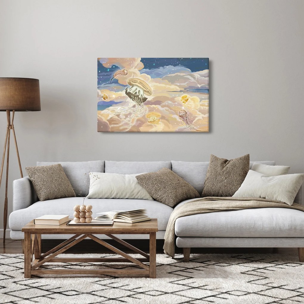 Tablou - Meduză Cerească (90x60 cm)