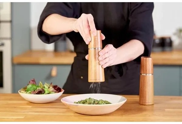 Cole&Mason - Set 2 râșnițe sare și piper MARLOW acacia 18,5 cm