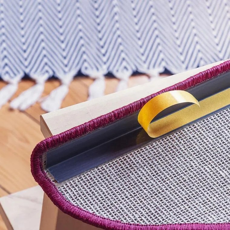 Preş pentru scări QUICKSTEP semicerc antracit set 2 buc