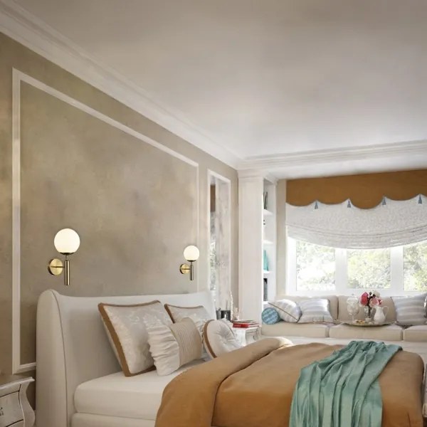 Rabalux 5351 - Aplică perete DIVINA 1xE14/9W/230V