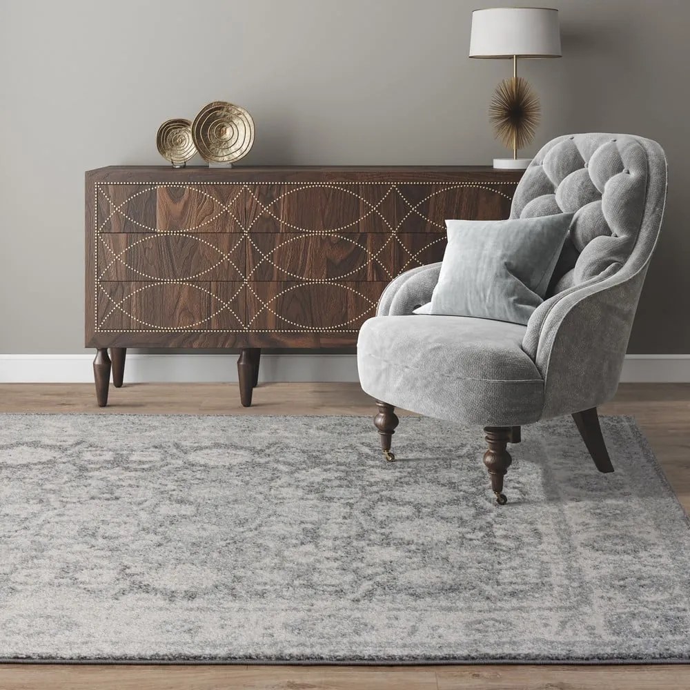 Covor gri deschis 160x230 cm Muse Heritage Grey Silver – Asiatic Carpets