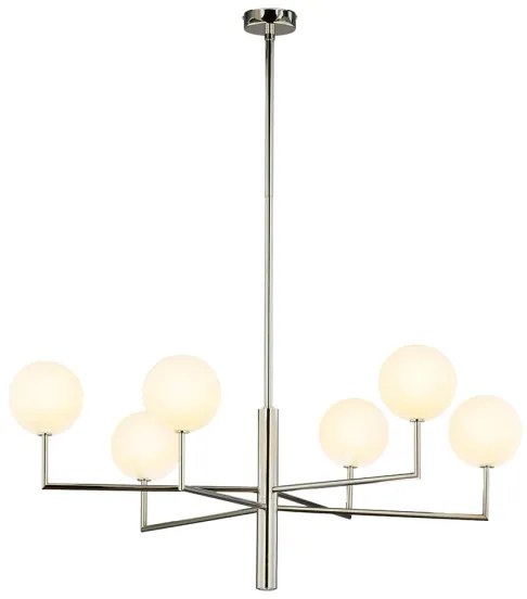 Lustră pe tijă FEME 6xG9/40W/230V crom lucios Jupiter 1935