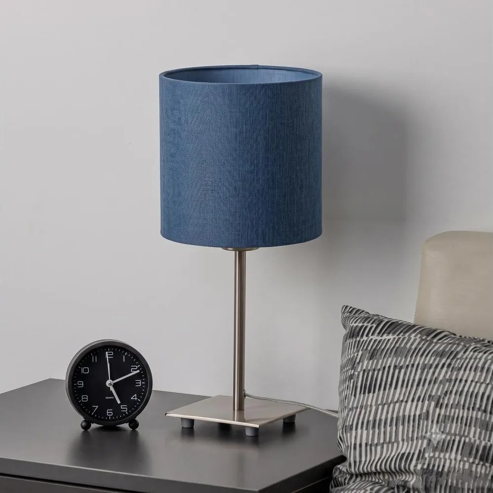 Brilagi - Lampă de masă LED NUBILA 1xE27/60W/230V bleumarin